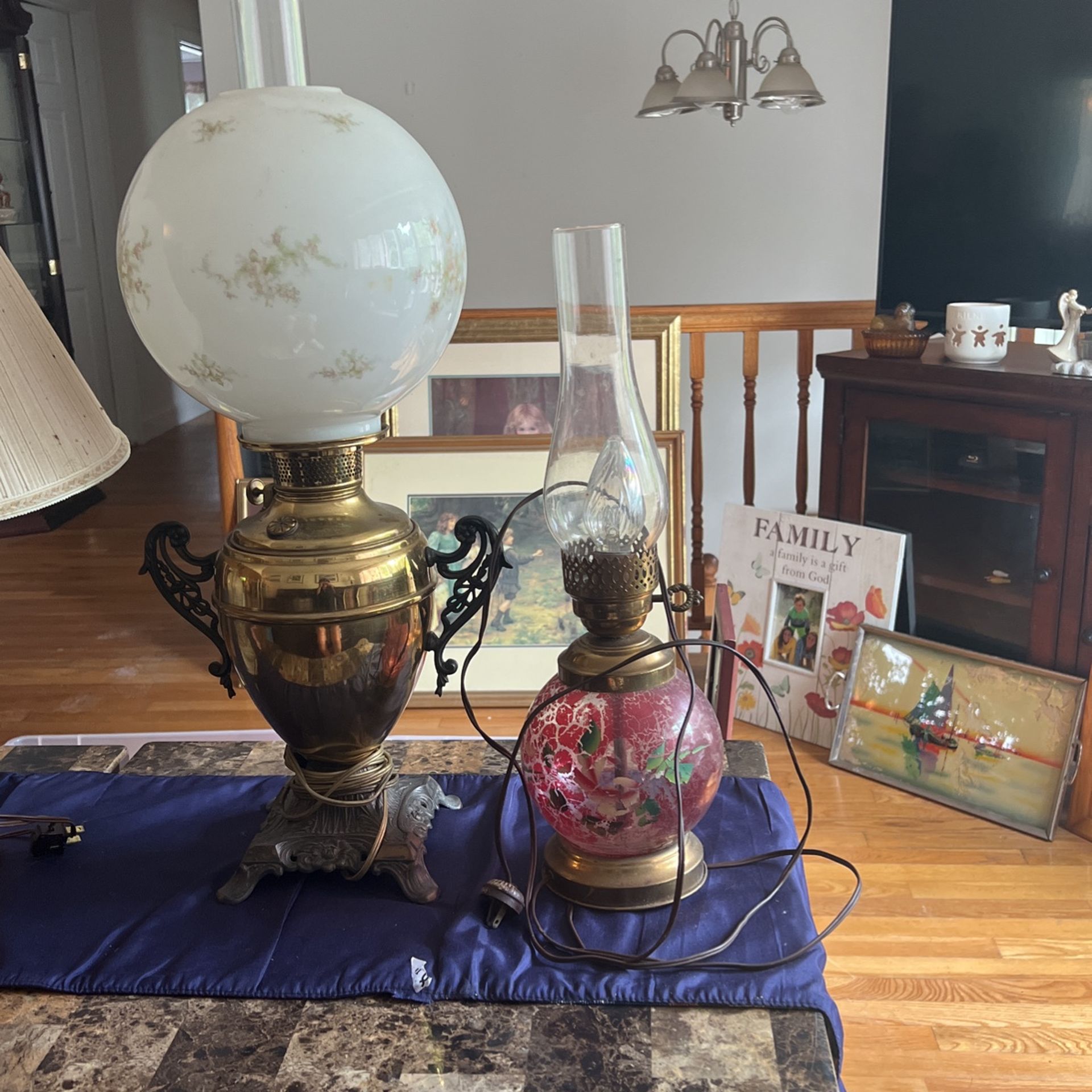 Antique Lamps (originally $350)