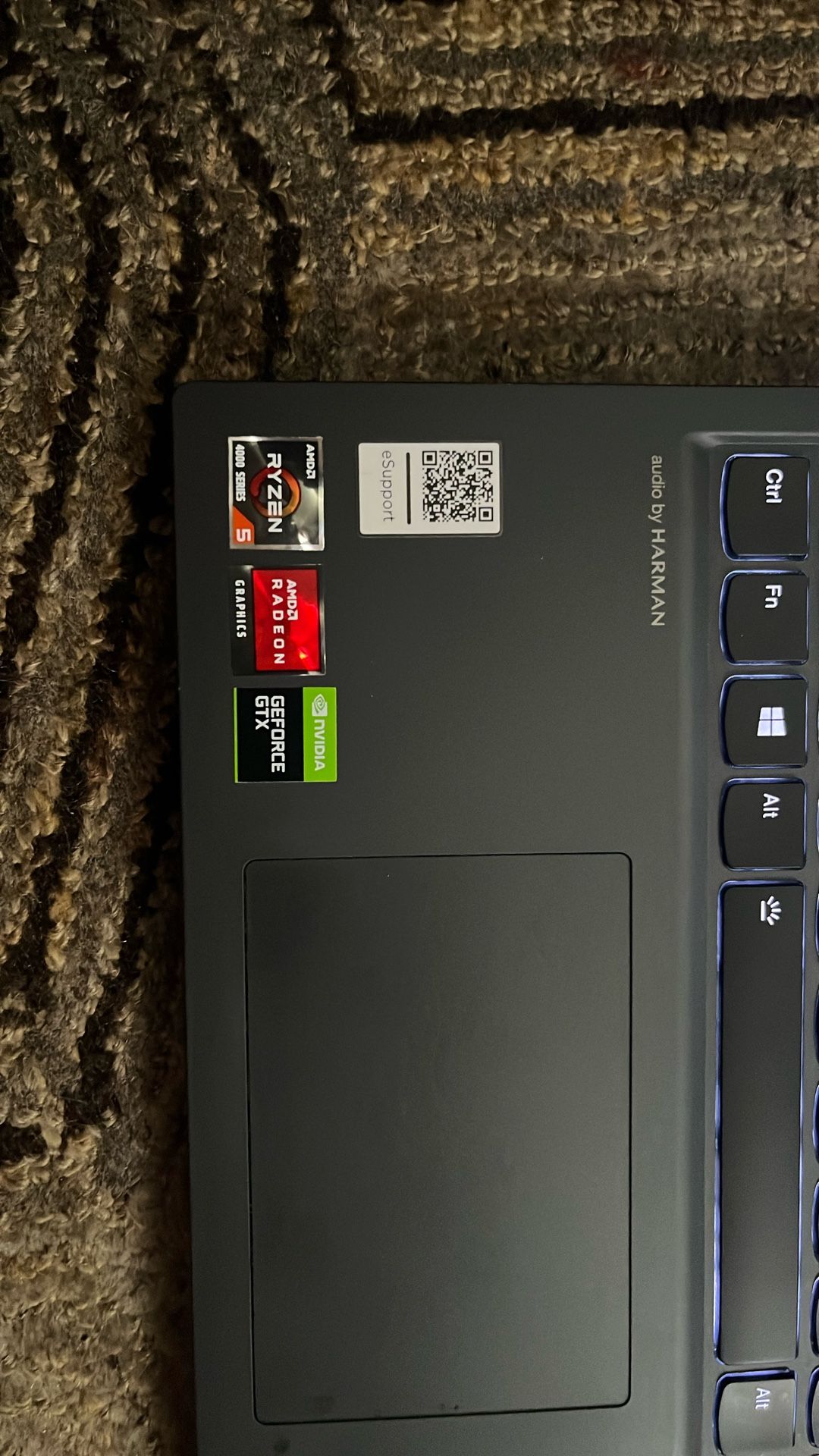 Gaming Laptop/LEGION , Lenovo / AMD.RYZEN5 With Radeon Graphics/NVIDIA GEFORCE GTX 1650