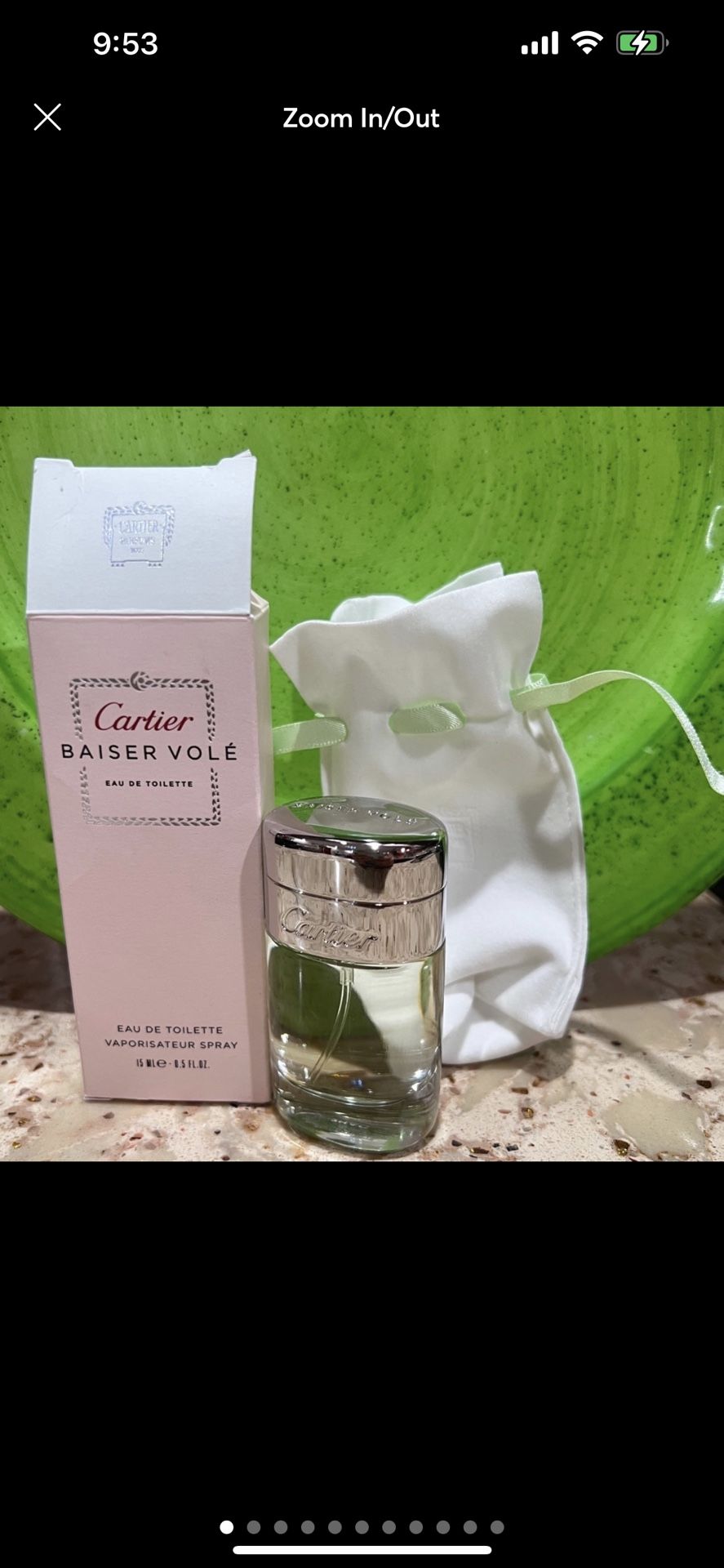 Cartier Baiser Vole 15ml/0.5oz EDT Spray Mini (dust bag included)