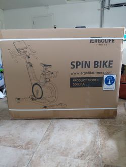 Brand new spin bike