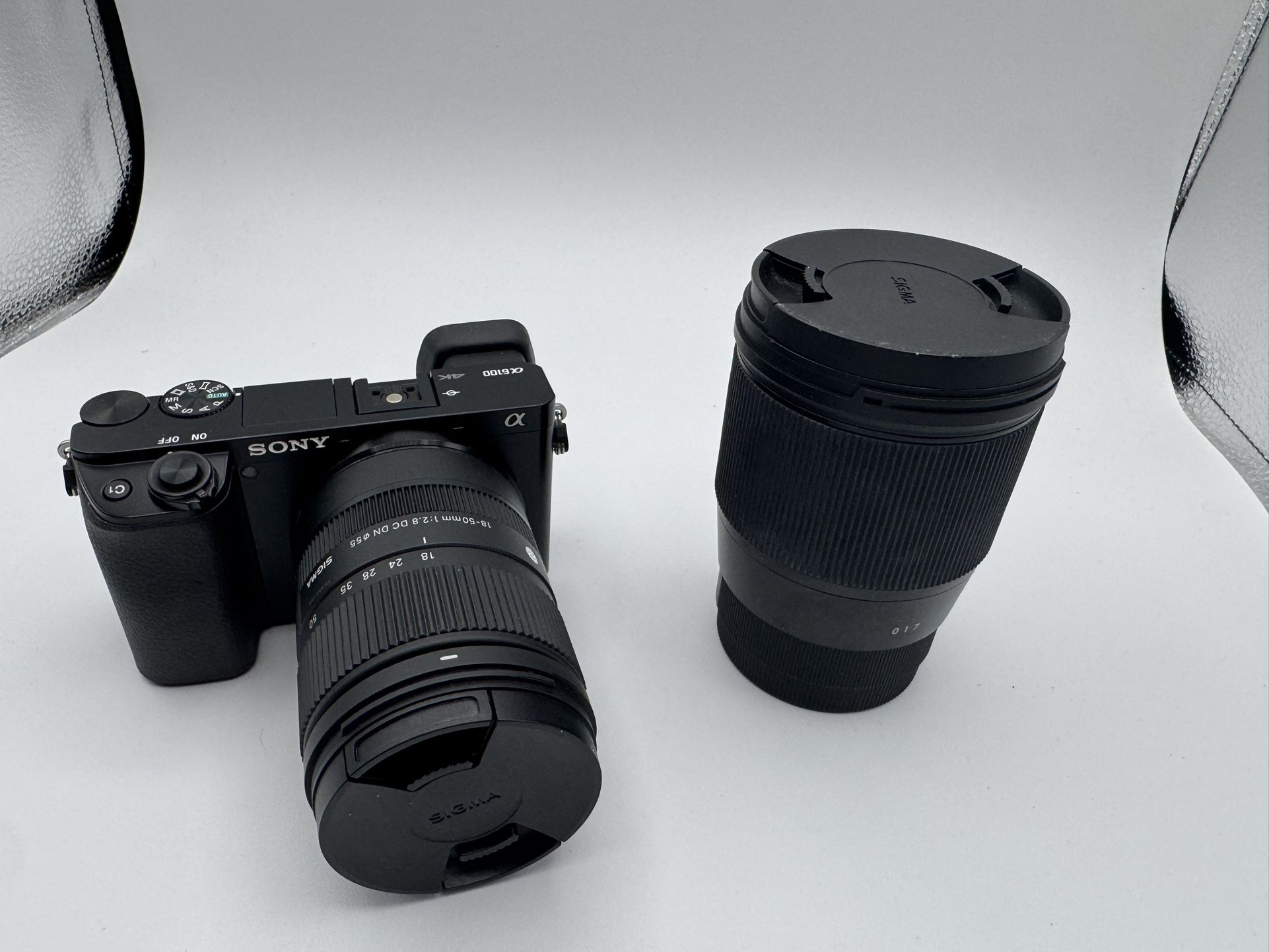Sony a6100 w/ 2 Sigma Lenses