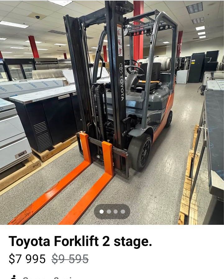 Toyota forklift 2 Stage