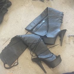 Thigh High Pleaser Boots