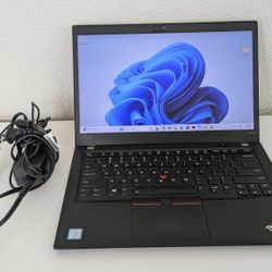 Lenovo  Laptop 14" Thinkpad T490s Touchscreen W11 Pro 32G Ram  512G Ssd