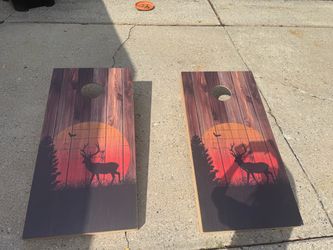 Brand new cornhole boards