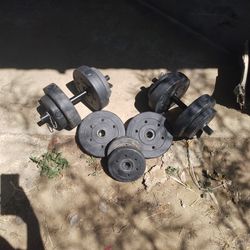 2 Dumbbell With Weights