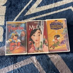 Vhs Disney movies