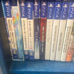 PS4 Games Ranging From 10-160 
