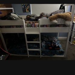 White Bunk Bed