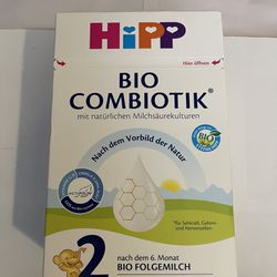 "HiPP German Stage 2" Combiotic 600g Powdered Organic Milk Baby Formula - firm price