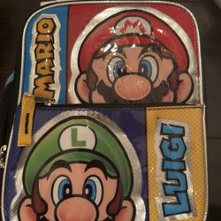 Mario And Luigi Lunch Tote
