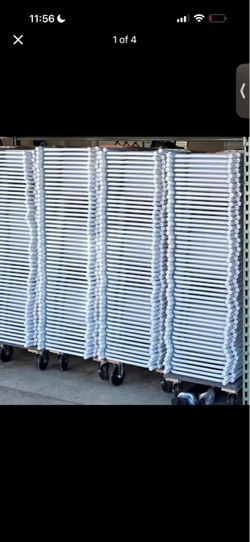 Folding Tables Bulk Lot – White