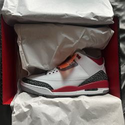 Jordan 3 Retro Fire Red Size 13