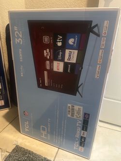 Brand new in box. 32 inch TCL smart tv