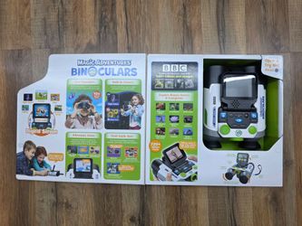 LeapFrog Magic Adventures Binoculars Kids Camera 10X Optical Zoom BBC Video 616100