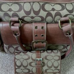 Coach Handbag And Wallet