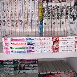 Romantic Killer Manga Volumes 1-4
