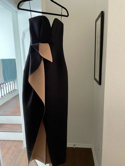 Beautiful black and beige gown size M