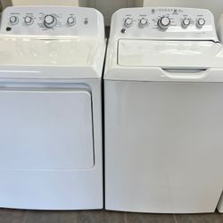 GE Washer And Electric Dryer Set 