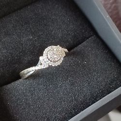 White Gold Diamond Ring