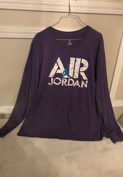 Air Jordan long sleeve size large