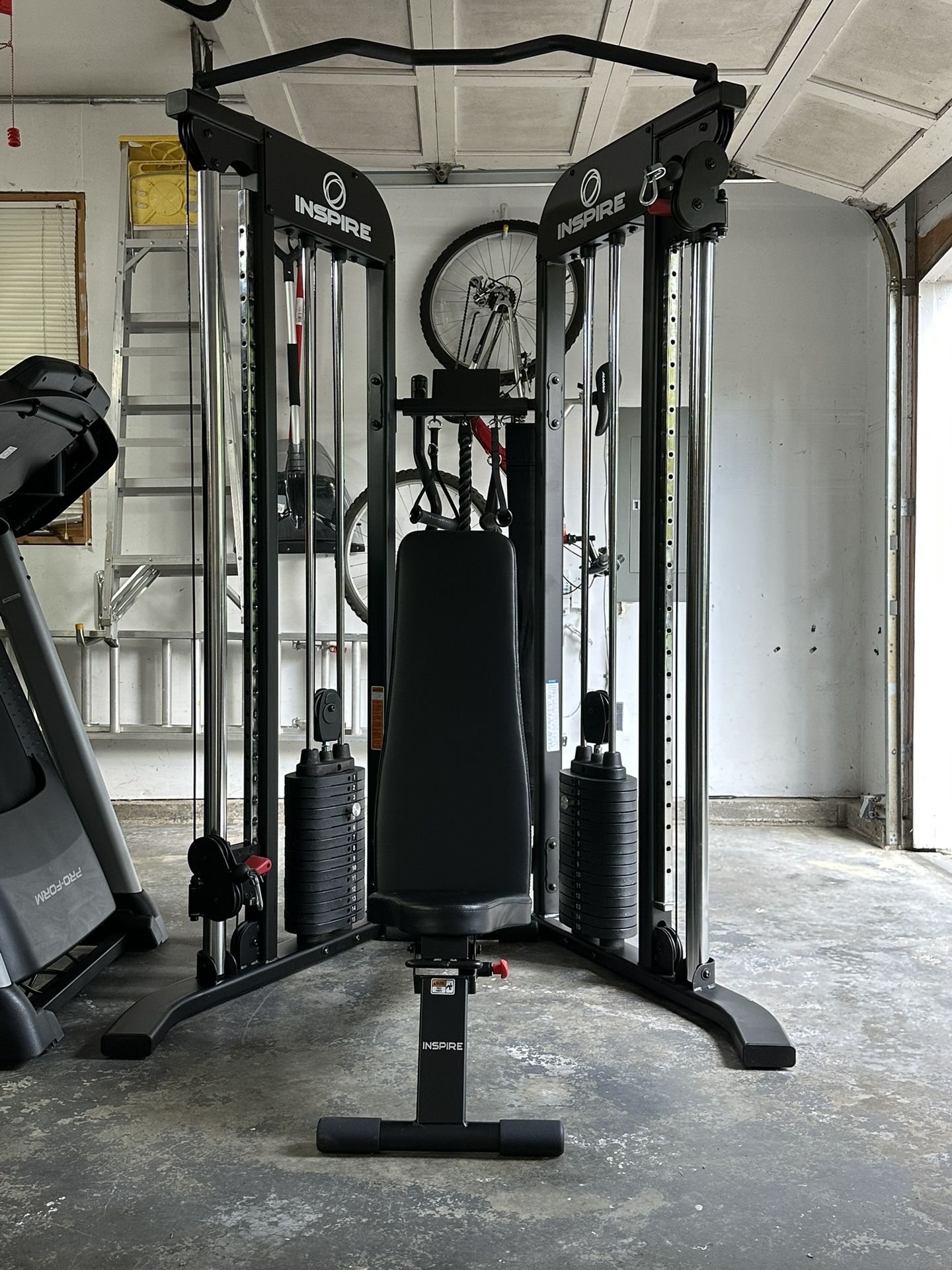 Inspire Fitness FTX Functional Trainer with Bench for Sale in Kirkland