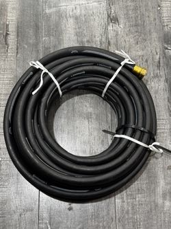 Continental 50 ft. Heavy-Duty Rubber Garden Hose commercial grade water hose long lasting