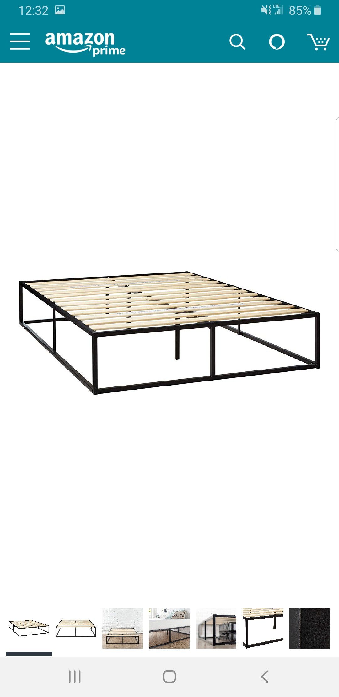 Queen size 14in platform bed frame. BRAND NEW. CAN DELIVER