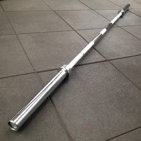 Champion Barbell Olympic Style Bar, 60 inch (700 lb capacity)