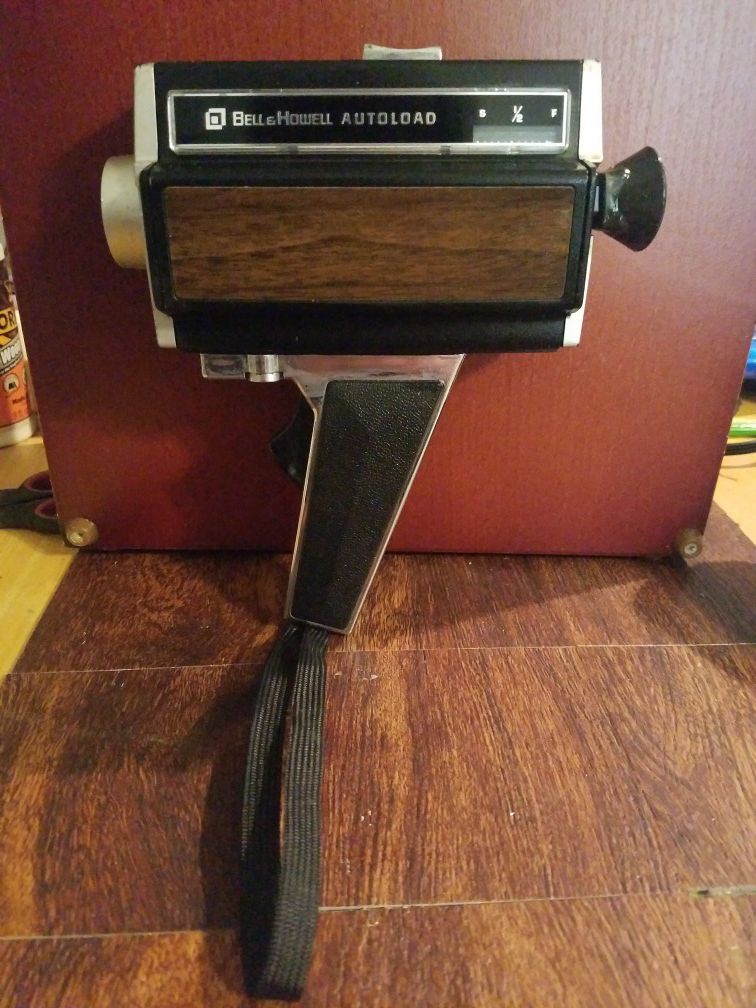 Vintage movie video camera