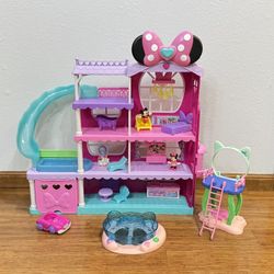Disney Junior Minnie, Mouse Ultimate Mansion- Includes Accessories