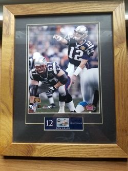 Tom Brady Superbowl XXXVIII Framed Photo