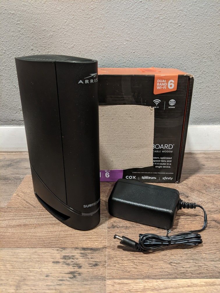 ARRIS SURFboard G20 DOCSIS 3.1 Cable Modem & AX3000 WiFi 6