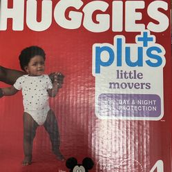 Huggies plus sales size 4