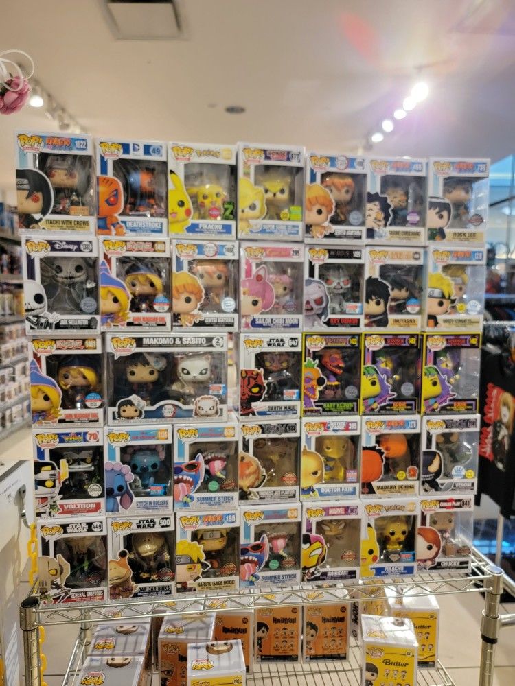 Funko Pop On Sales Anime Exclusive Naruton Demon Slayer Yugioh Sonic Marvel Disney Star Wars