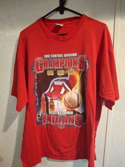 Vintage 1997 Cleveland Indians shirt size xl