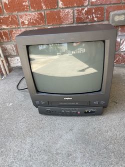 Sanyo DS13TVR95 VCR CRT TV VHS Combo