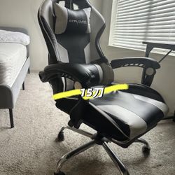 Desk, Chairs, Vacuum 