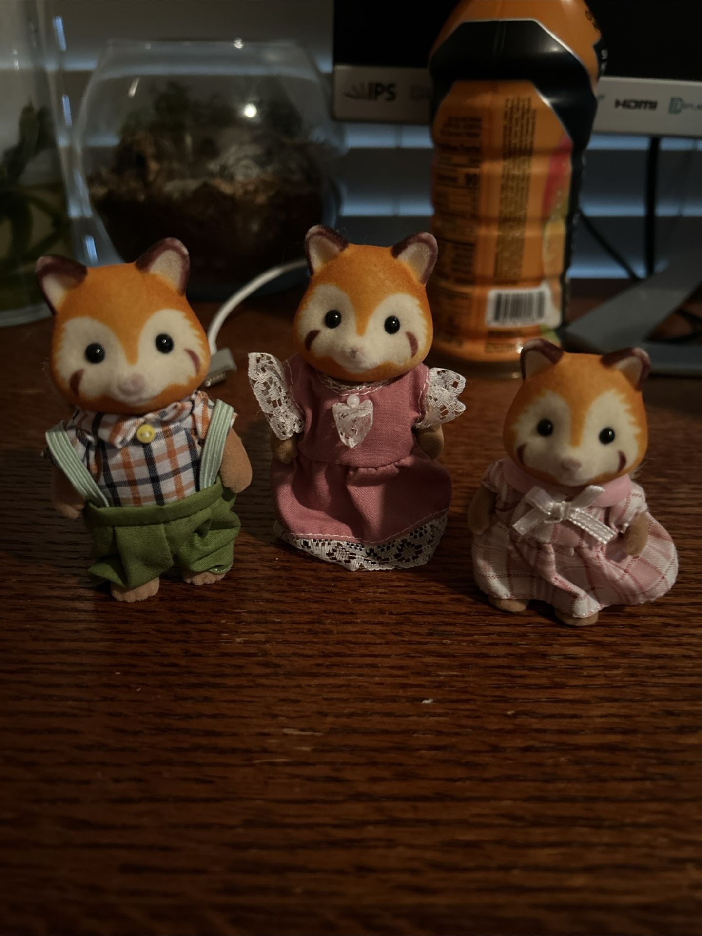 calico critters sylvanian families Red Panda Family