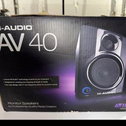M audio Monitors 