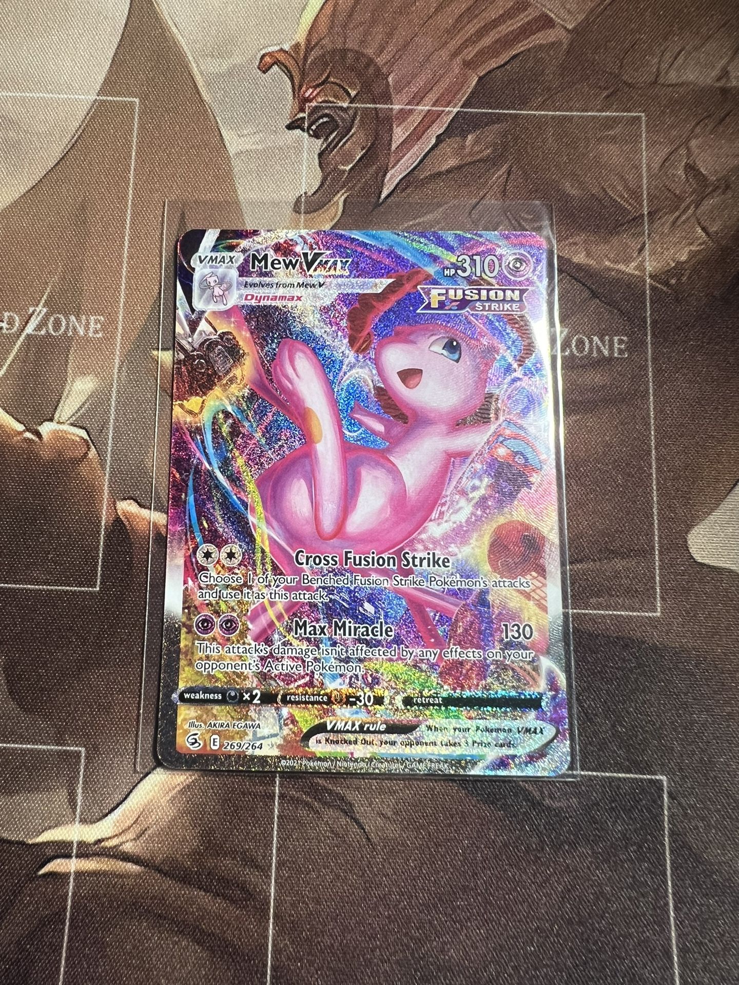 Mew VMAX (Alternate Art Secret) SWSH08 Fusion Strike (SWSH08) for