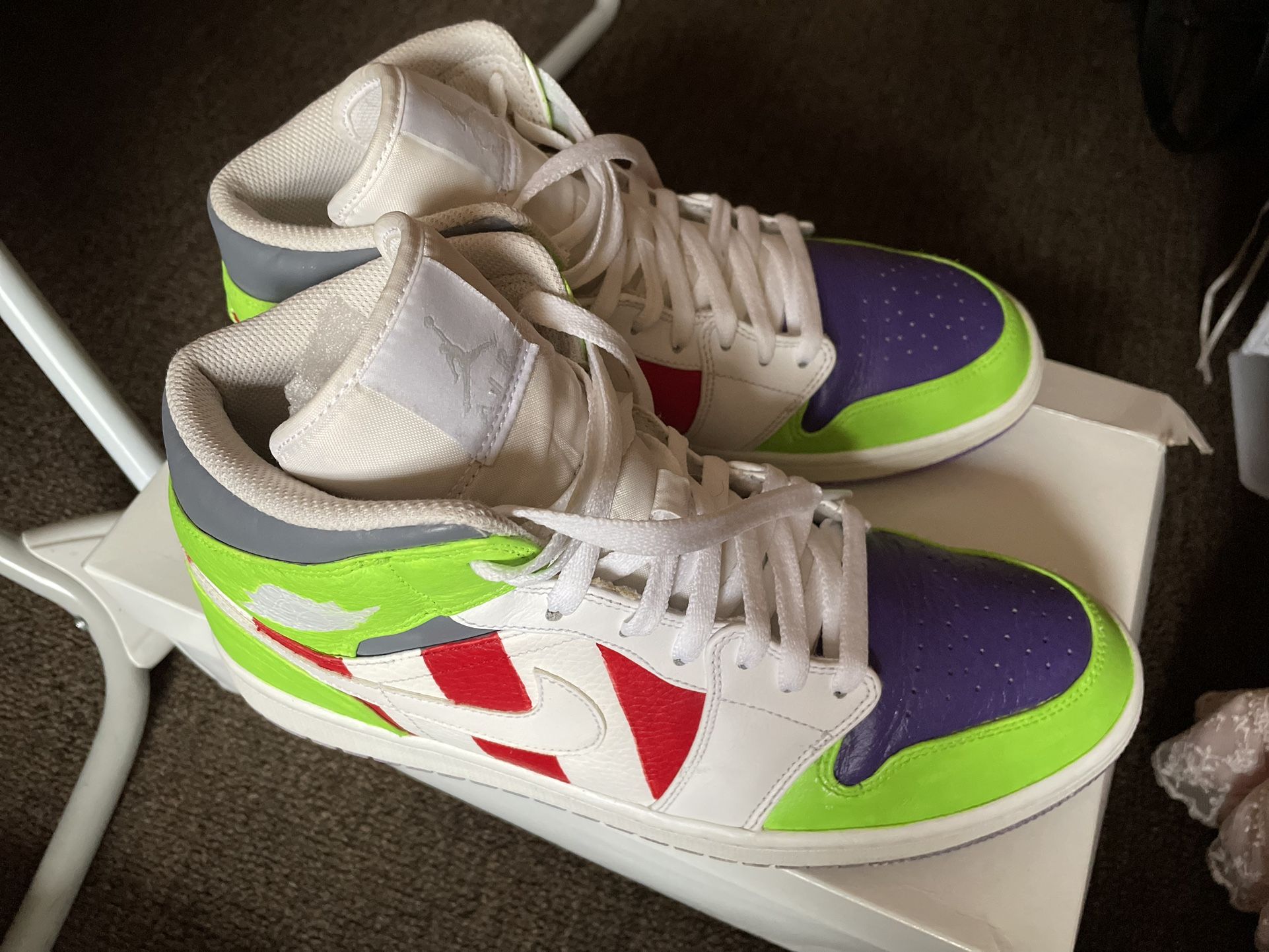 Buzz lightyear cheap jordans