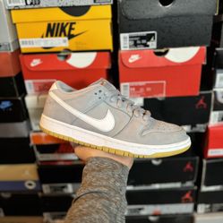 Nike SB Dunk Low Pro ISO Orange Label Wolf Grey Gum size 9.5 VNDS