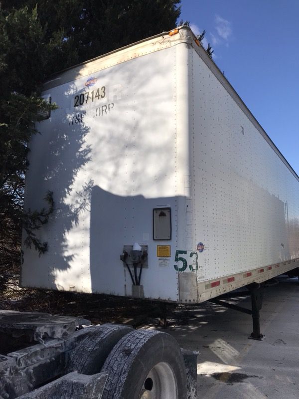 53ft trailer dry van utility trailer