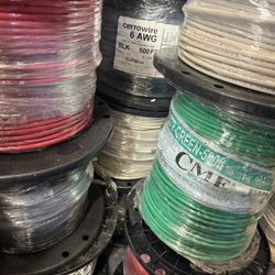 #6 THHN Wire 500ft Stranded Copper Wire (price Of Each )