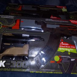 Ps3 Rifle Controller Ak300 All 4 For 25 Dlls