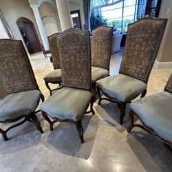 Magnificent dining chairs set of 8