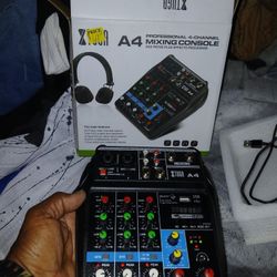 ** TUGA A4 PROFESSIONAL 4-CHANNEL MIXER
