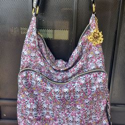 Vintage Ed Hardy hobo crossbody bag skull print