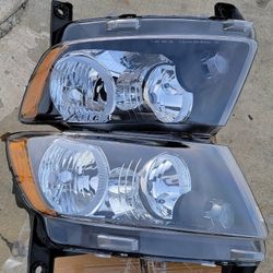 11-13 Jeep Grand Cherokee Headlights Luces Faros Micas Calaveras Focos Faroles 
